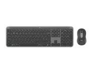 Signature Slim Combo MK950 - Grafitgrå - Engelska Storbritannien (QWERTY)