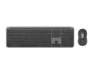 Signature Slim Combo MK950 - Grafitgrå - Engelska internationellt (QWERTY)
