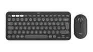 Pebble 2 Combo - Grafitgrå nyanser - Engelska internationellt (QWERTY)
