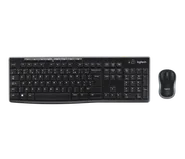 MK270 kombination med trådlöst tangentbord och mus - Svart - Franska (AZERTY)