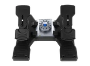 Flight Rudder Pedals - Svart