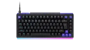 G512 X 75 - Svart - Engelska internationellt (QWERTY)