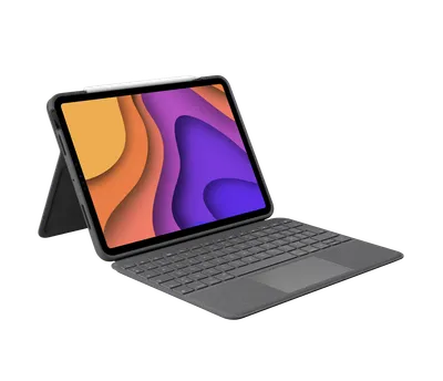 Folio Touch for iPad Air - Oxford Grey - Franska (AZERTY)