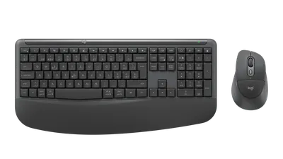 Signature Comfort Plus Combo MK880 - Grafitgrå - Schweiziska (QWERTZ)