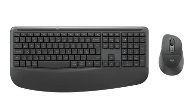 Signature Comfort Plus Combo MK880 - Grafitgrå - Ungerska (QWERTZ)