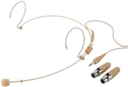 Monacor HSE-150A/SK headsetmikrofon rundupptagande ultralätt beige