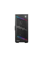 MSI MPG VELOX 100P AIRFLOW - Mid tower - utökad ATX - genomskinlig sidopanel (härdat glas) - ingen strömförsörjning (ATX) - USB/ljud