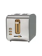 Nedis Brödrost & Toaster KABT510EGY - toaster - grey