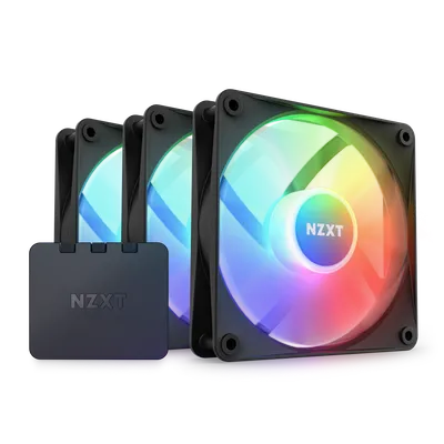 F120 RGB Core Triple Pack Black