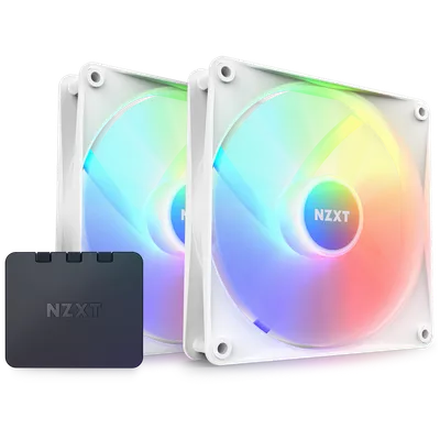 F140 RGB Core Twin Pack White