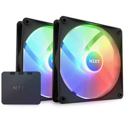 F140 RGB Core Twin Pack Black