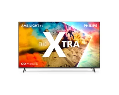 The Xtra 950 4K QD MiniLED Ambilight-TV 75 tum