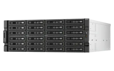TL-R2400PES-RP PCIe Interface 24-bay JBOD, supporting SATA drives, for petabyte-scale expansion designed specifically for QNAP NAS