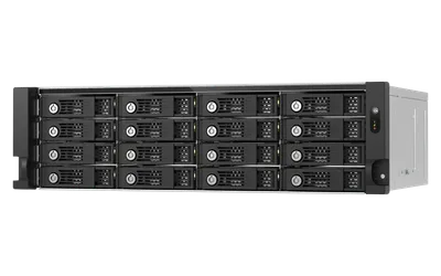 TL-R1600PES-RP PCIe Interface 16-bay JBOD, supporting SATA drives, for petabyte-scale expansion designed specifically for QNAP NAS