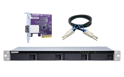 TL-R400S High-performance short-depth rackmount SATA 6GB/s JBOD storage enclosure