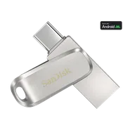 SanDisk Ultra Dual Drive Luxe USB Type-C - 32GB Silver