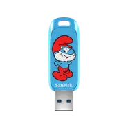 SanDisk Smurf USB Flash Drive, Papa Smurf Edition - 128GB