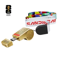 SANDISK USB-C Flash Drive: FIFA World Cup 2026 Gold Edition - 128GB Gold