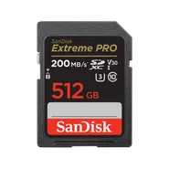 SanDisk Extreme PRO SDHC And SDXC UHS-I Card - 512GB
