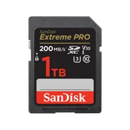 SanDisk Extreme PRO SDHC And SDXC UHS-I Card - 1TB