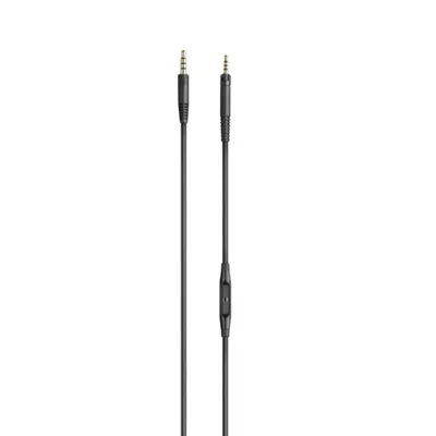 Cable for HD 500 series, 1.20 m, 2.5 mm / 3.5 mm jack ends, with microphone