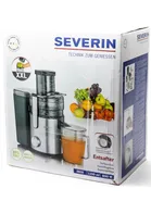 SEVERIN ES 3570 - saftpresser - rustfrit stål/sort