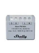 Shelly Qubino Wave PM Mini - Z-Wave-enhet med effektmätning utan relä