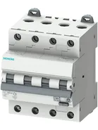 Siemens RCBO combi circuit breaker 3P+N 30mA 6kA C25A