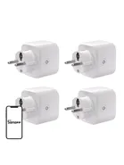 Sonoff SONOFF S61s Matter utomhusplugg via Wi-Fi, 4-pack