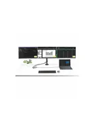 StarTech.com USB-C Triple-Monitor Multiport Adapter, Dual 4K 60Hz + 4k 30Hz HDMI & DisplayPort, 3-Port USB 10Gbps Hub, 100W Power Delivery Pass-Through, GbE, 2ft Cable, Mini Dock - Travel Laptop Docking Station (117B-USBC-MULTIPORT) Dockingstation