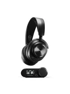 SteelSeries Arctis Nova Pro Wireless - Headset - fullstorlek - Bluetooth/radiofrekvens 2,4 GHz - trådlös - aktiv brusradering - med GameDAC Gen 2 - för Nintendo Switch Sony PlayStation 4, Sony PlayStation 5
