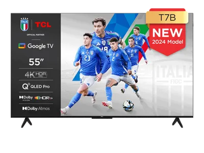 Serie T7B | TV 4K QLED con Google TV e Game Master 3.0 (55T7B)