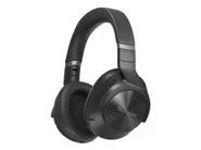 Technics EAH-A800E - Hörlurar med mikrofon - fullstorlek - Bluetooth - trådlös, kabelansluten - aktiv brusradering - 3,5 mm kontakt - svart