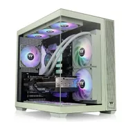 View 380 TG ARGB Matcha Green Mid Tower Chassis