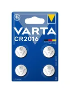 VARTA CR2016 Lithium Coin 4 Pack